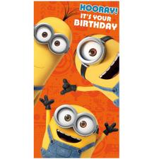 Hooray It&#39;s Your Birthday Minions Card