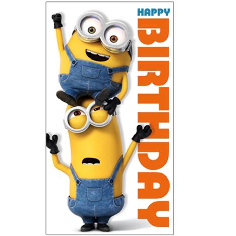 Happy Birthday Minions Card | Minion Shop, the entire Minions ...